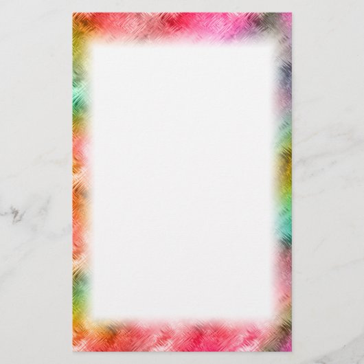 Colorful Crystal Glass Patroon Briefpapier (Voorkant)