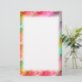 Colorful Crystal Glass Patroon Briefpapier (Staand voorkant)