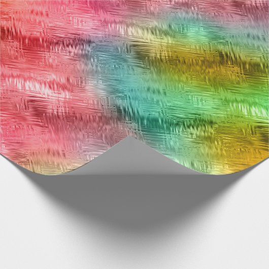 Colorful Crystal Glass Patroon Cadeaupapier (Hoek)