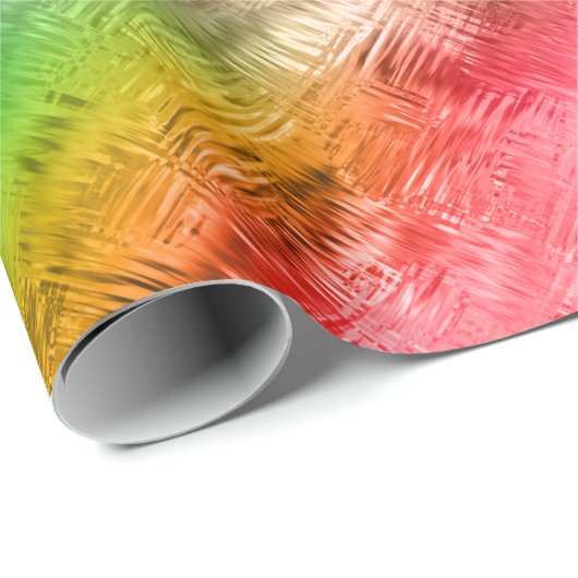 Colorful Crystal Glass Patroon Cadeaupapier (Rol Hoek)