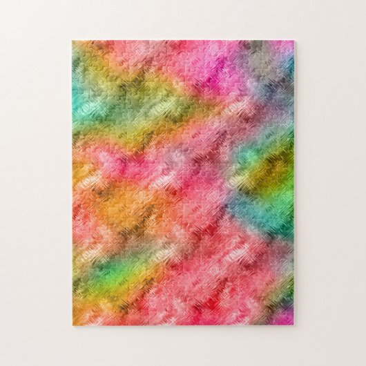 Colorful Crystal Glass Patroon Legpuzzel (Verticaal)