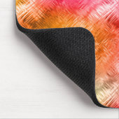 Colorful Crystal Glass Patroon Muismat (Hoek)