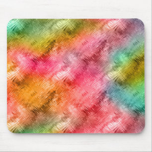 Colorful Crystal Glass Patroon Muismat