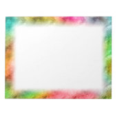 Colorful Crystal Glass Patroon Notitieblok (Voorkant)