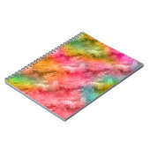 Colorful Crystal Glass Patroon Notitieboek (Linkerzijde)