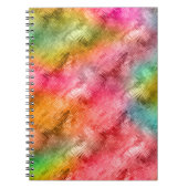 Colorful Crystal Glass Patroon Notitieboek (Voorkant)