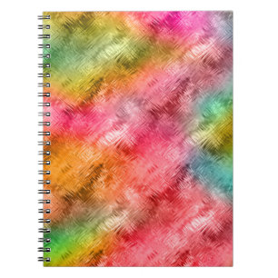 Colorful Crystal Glass Patroon Notitieboek
