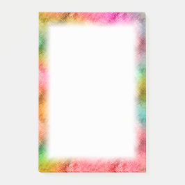Colorful Crystal Glass Patroon Post-it® Notes