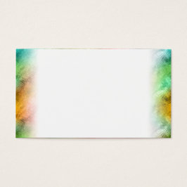 Colorful Crystal Glass Patroon Visitekaartje