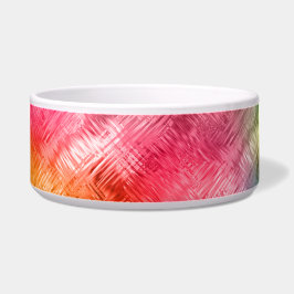 Colorful Crystal Glass Patroon Voerbakje