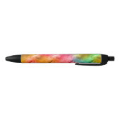 Colorful Crystal Glass Patroon Zwarte Inkt Pen (Bodem)