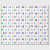 Colorful Crystals Patroon Cadeaupapier (Vlak)