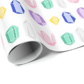Colorful Crystals Patroon Cadeaupapier (Rol Hoek)