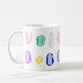 Colorful Crystals Patroon Koffiemok (Links)