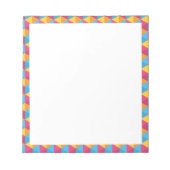 Colorful Cube Pattern Notitieblok (Voorkant)