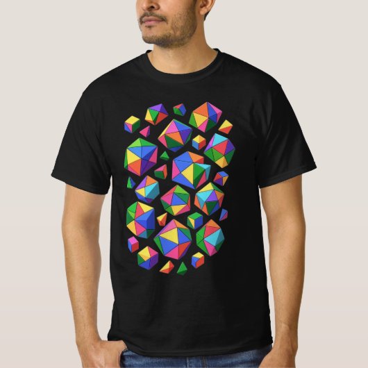 Colorful Cubes T-shirt (Voorkant)