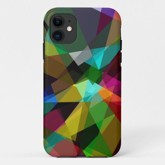 Colorful cubism art Case-Mate iPhone case (Achterkant)