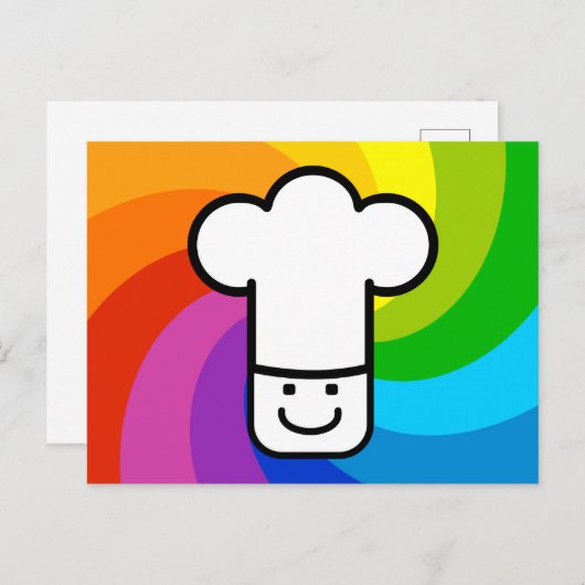 Colorful Cuisine Briefkaart (Voorkant / Achterkant)