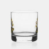 Colorful Cumberland Slider Turtle Monogram Whisky Glas (Links)