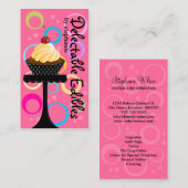 Colorful Cupcake Bakery Visitekaartje (Voorkant / Achterkant)