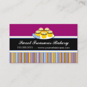 Colorful Cupcakes Bakery Visitekaartje (Voorkant)