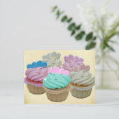 Colorful Cupcakes Briefkaart (Staand voorkant)