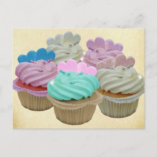 Colorful Cupcakes Briefkaart (Voorkant)