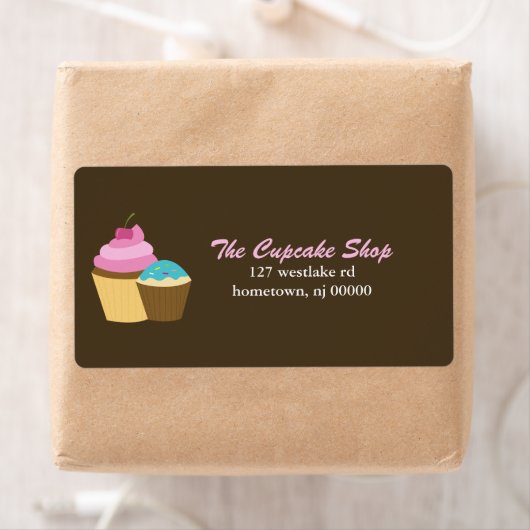 Colorful Cupcakes Etiket (Insitu)