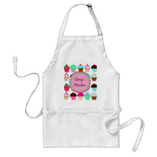 Colorful Cupcakes - Gepersonaliseerd Standaard Schort