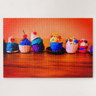 Colorful Cupcakes Legpuzzel