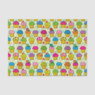 Colorful Cupcakes Tissuepapier
