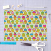 Colorful Cupcakes Tissuepapier (Craft)