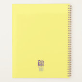 Colorful Curly Hair Planner (Achterkant)