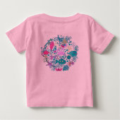 Colorful Cute Cartoon Zee-life Party Scene (Achterkant)