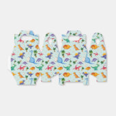 Colorful Cute Dinosaur Pattern Bedankdoosjes (Uitgevouwen)