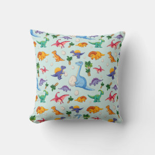 Colorful Cute Dinosaur Pattern Kussen