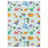 Colorful Cute Dinosaur Pattern Tafelkleed (Voorkant)