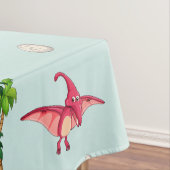 Colorful Cute Dinosaur Pattern Tafelkleed (Voorbeeld)