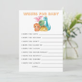 Colorful Cute Dinosaurussen Vermaakt Baby shower K (Staand voorkant)