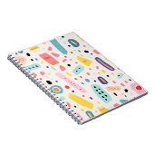 colorful cute elements design notitieboek (Rechterzijde)