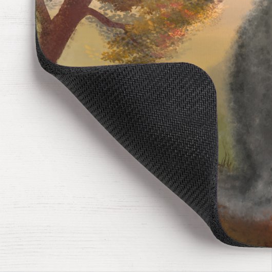 Colorful Cute Kat Fine Art Muismat (Hoek)