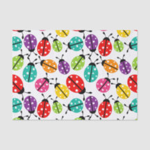 Colorful Cute Lady Bug naadloos patroon