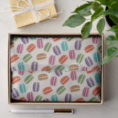 Colorful Cute Macaroons Patroon Tissuepapier (Geschenk)