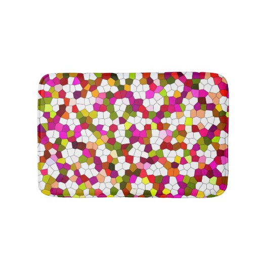 Colorful Cute Modern Trend Badmat (Voorkant)