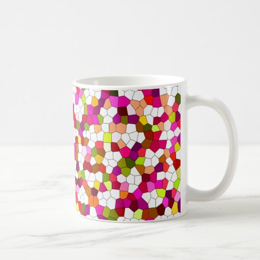 Colorful Cute Modern Trend Koffiemok (Rechts)