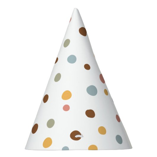 Colorful Cute Polka dot Feesthoedjes (Rechts)