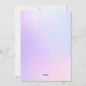 Colorful Cute Rocket School Friend Valentijnsdag Feestdagenkaart (Achterkant)