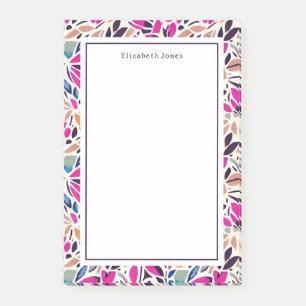 Colorful Cutouts Floral Post-it® Notes