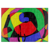 Colorful Cutting Board Multicolor Snijplank (Voorkant)