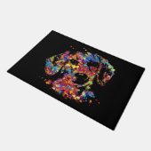Colorful Dachshund dog - Doxie Deurmat (Schuin)